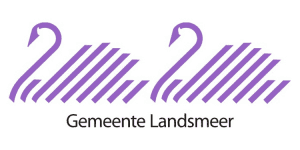 Logo Gemeente Landsmeer 2 zwanen.